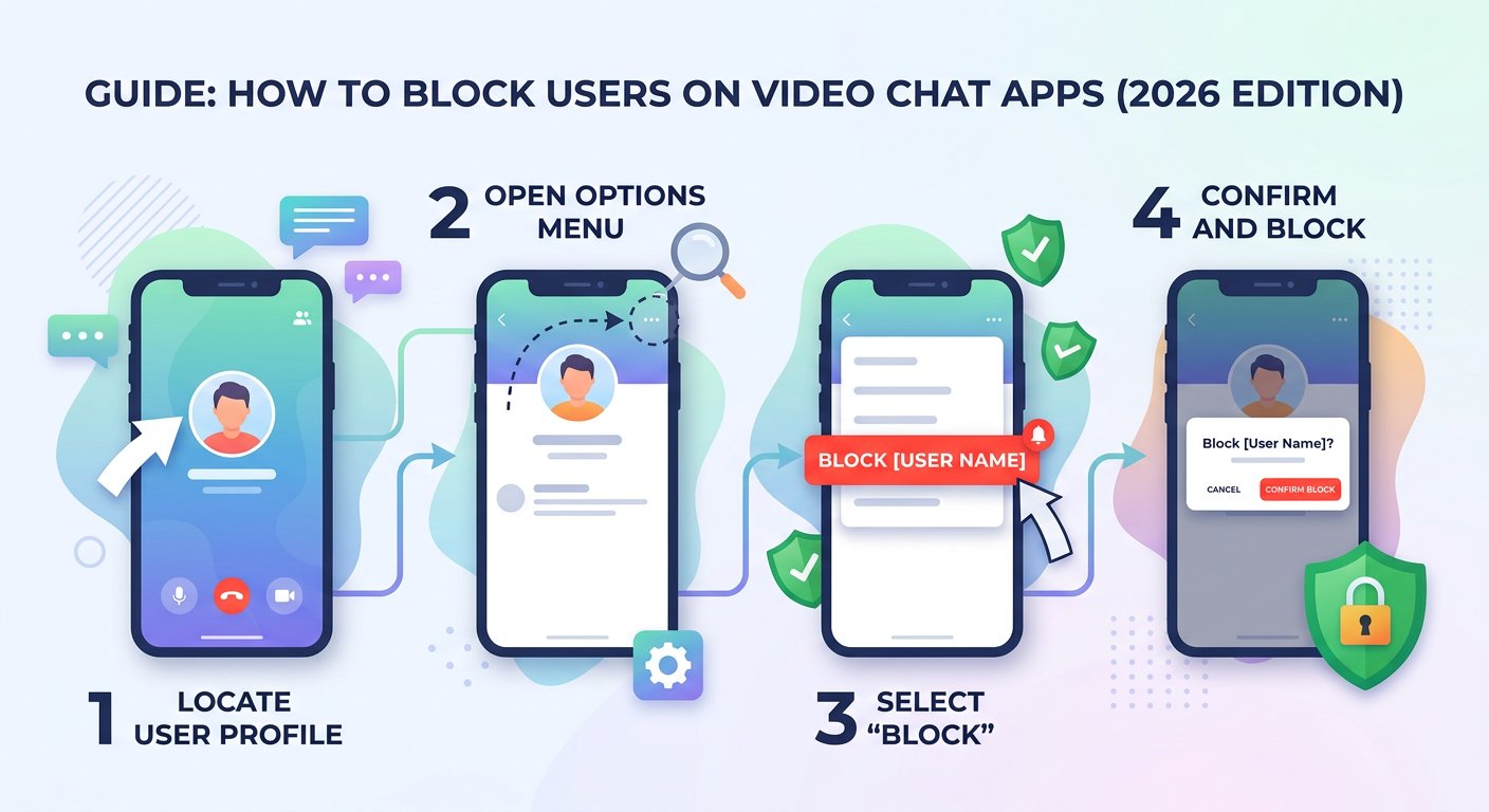 Block user guide for Omegle alternatives 2026