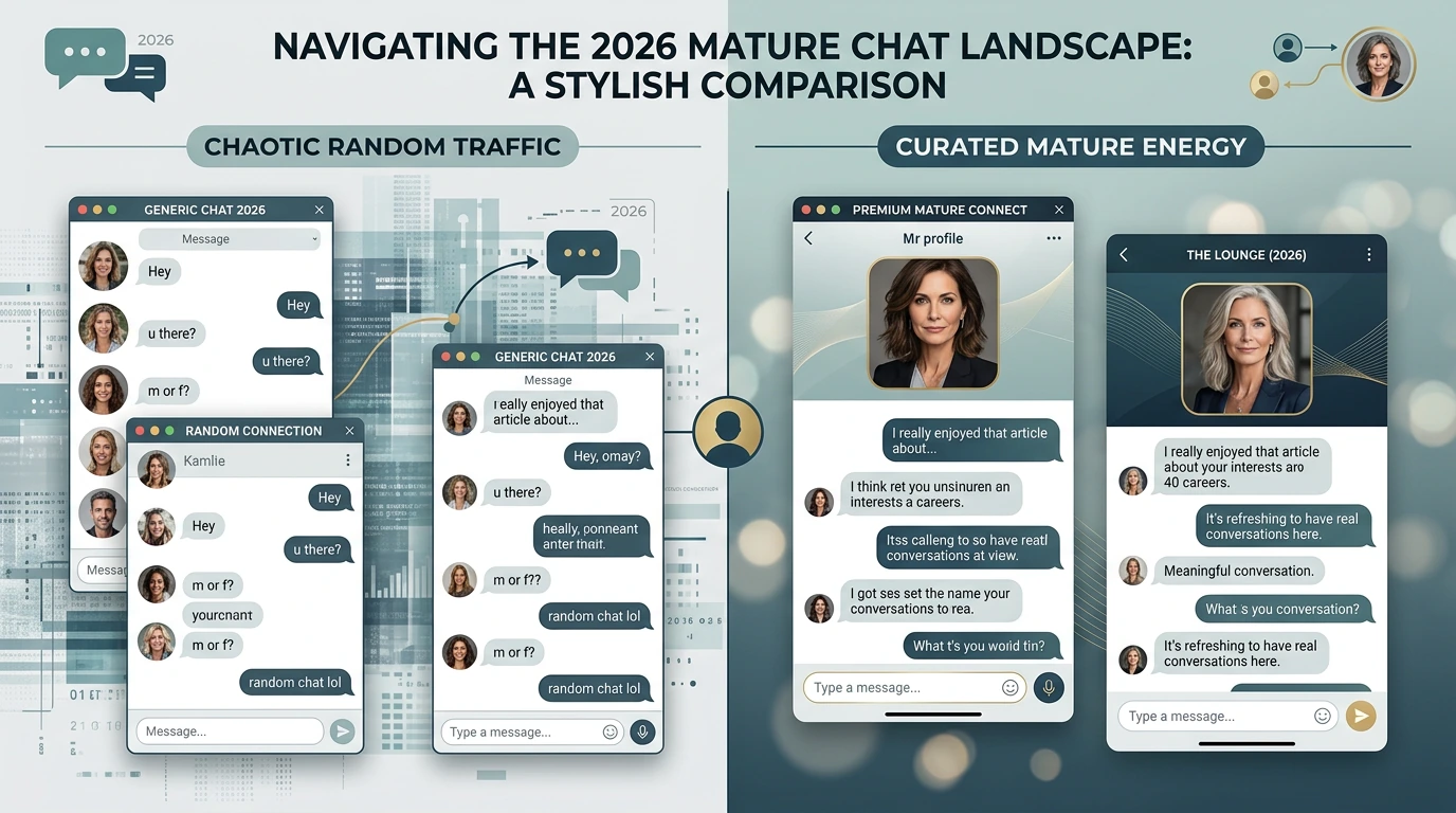 Platform choice for random chat with MILFs in 2026